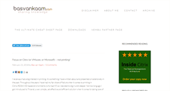 Desktop Screenshot of basvankaam.com